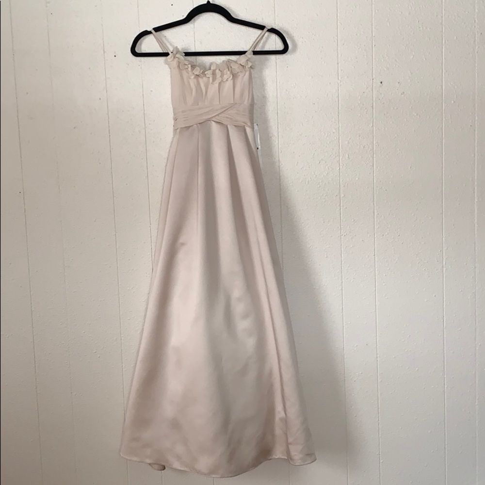 NWT David’s Bridal Junior Bridesmaid Dress